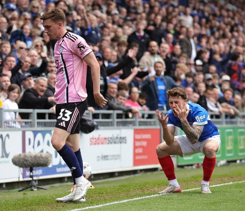 Football. Sky Bet Championship. Portsmouth - Leicester City. 18.04.2026