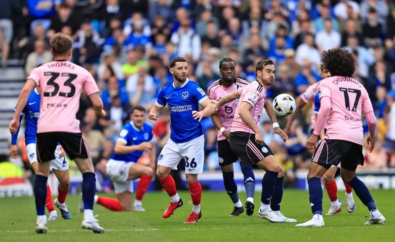 Football. Sky Bet Championship. Portsmouth - Leicester City. 18.04.2026