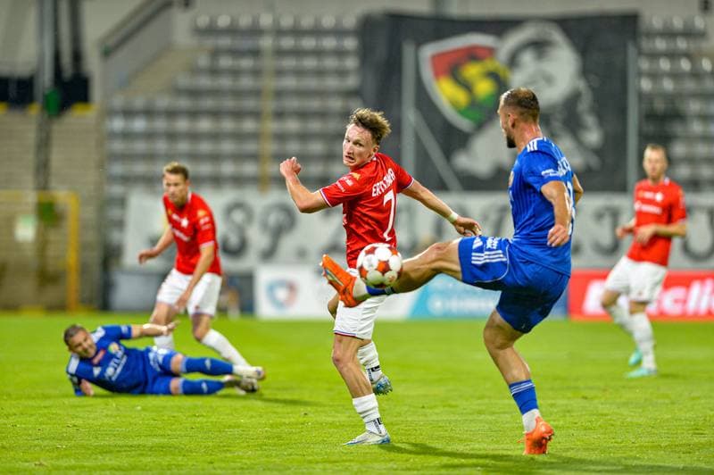 Football. Betclic 1 Liga. Miedz Legnica - Wisla Krakow. 29.08.2025