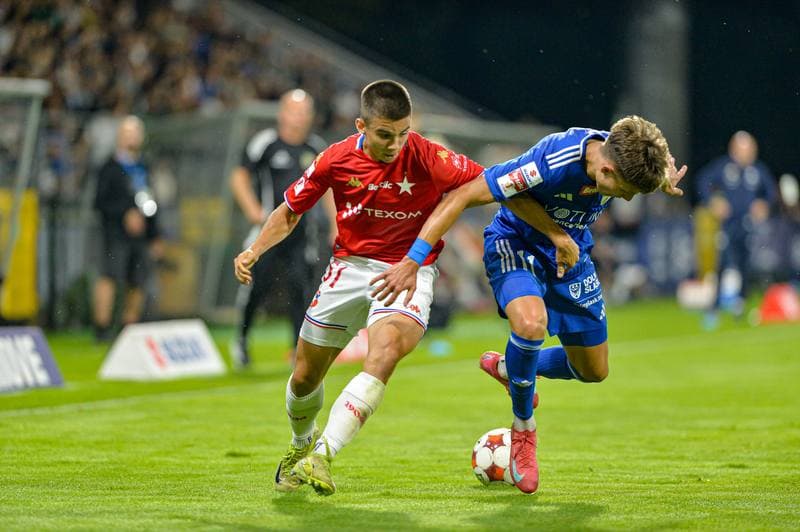 Football. Betclic 1 Liga. Miedz Legnica - Wisla Krakow. 29.08.2025