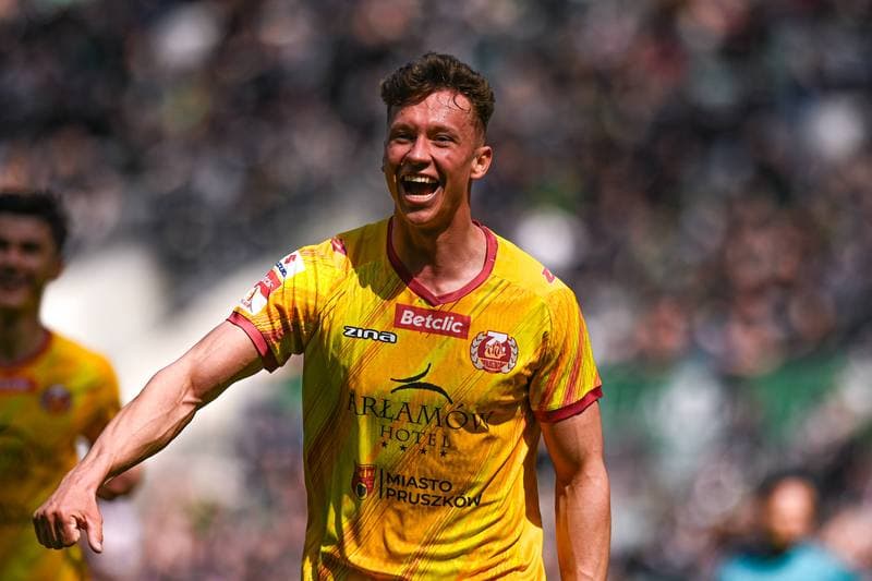 Football. Betclic 1 Liga. Slask Wroclaw - Znicz Pruszkow. 18.04.2026