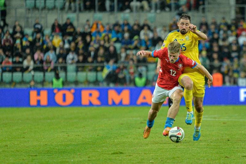 Football. UEFA Nations League. Ukraine - Czechia. 14.10.2024