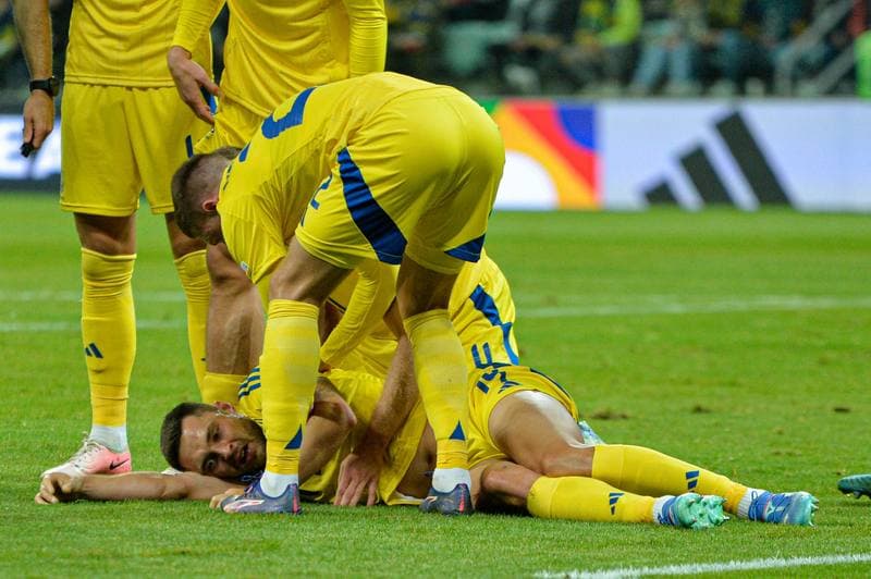 Football. UEFA Nations League. Ukraine - Czechia. 14.10.2024