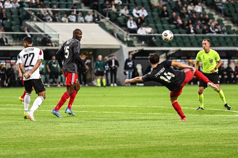 Football. UEFA Europa League. Legia Warsaw - FK Aktobe. 10.07.2025
