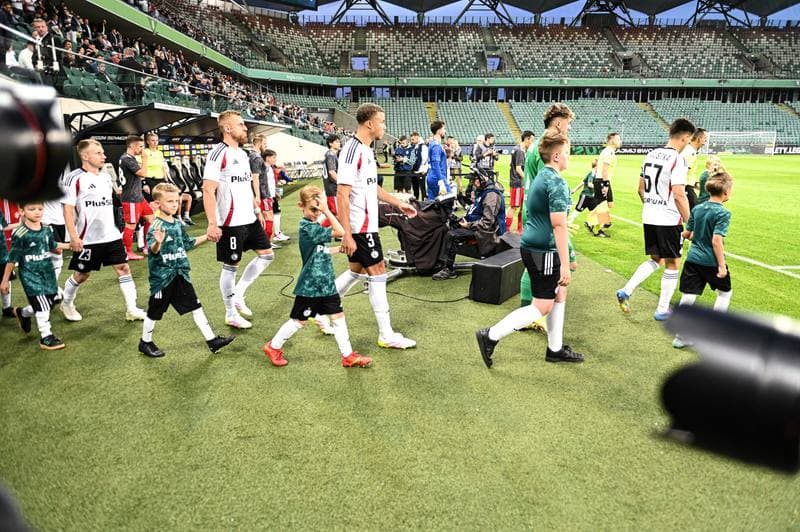 Football. UEFA Europa League. Legia Warsaw - FK Aktobe. 10.07.2025
