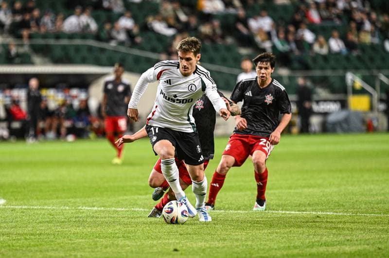 Football. UEFA Europa League. Legia Warsaw - FK Aktobe. 10.07.2025