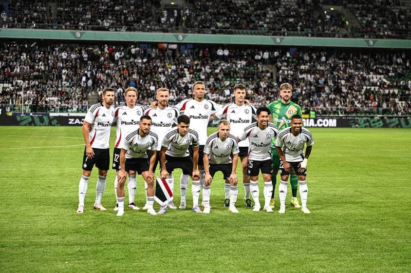 Football. UEFA Europa League. Legia Warsaw - FK Aktobe. 10.07.2025