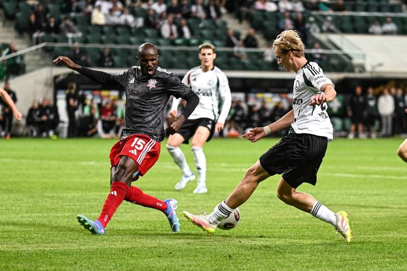 Football. UEFA Europa League. Legia Warsaw - FK Aktobe. 10.07.2025