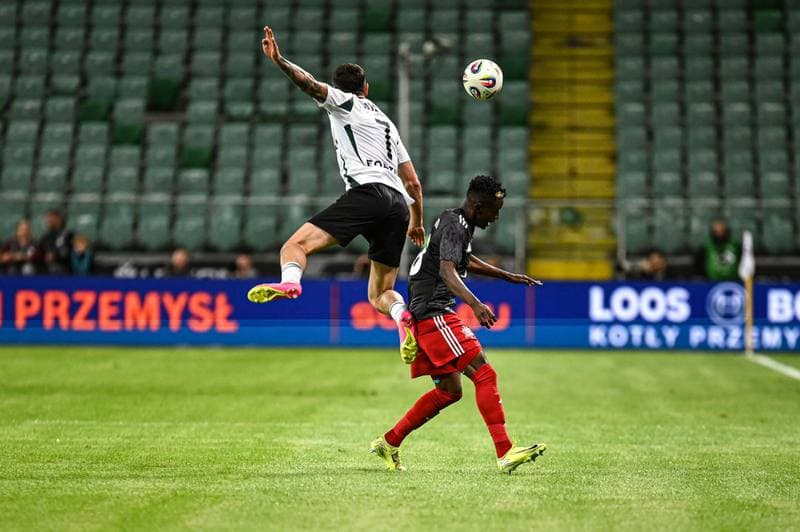Football. UEFA Europa League. Legia Warsaw - FK Aktobe. 10.07.2025