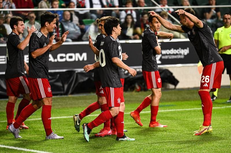 Football. UEFA Europa League. Legia Warsaw - FK Aktobe. 10.07.2025