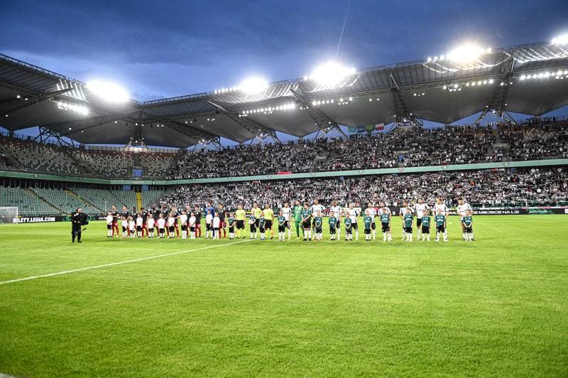 Football. UEFA Europa League. Legia Warsaw - FK Aktobe. 10.07.2025