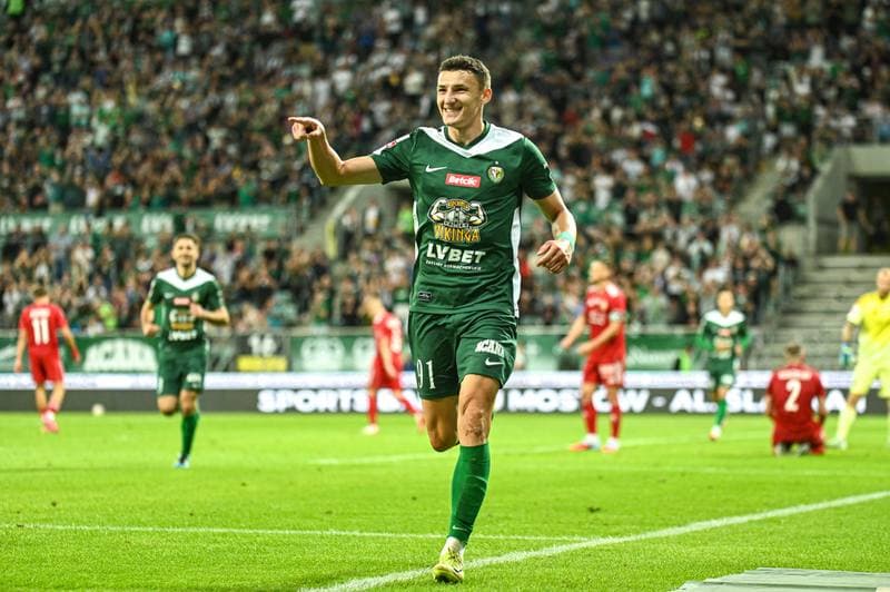 Football. Betclic 1 Liga. Slask Wroclaw - Miedz Legnica. 08.08.2025