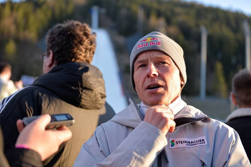 Ski Jumping. Poland. Press Conference. 04.04.2025