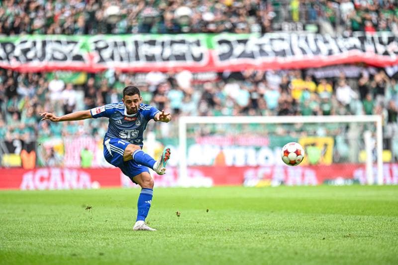 Football. Betclic 1 Liga. Slask Wroclaw - Ruch Chorzow. 03.08.2025