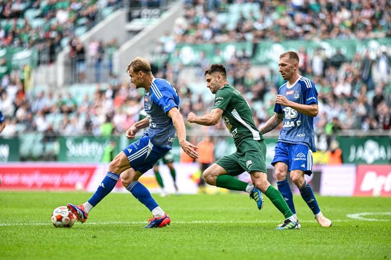 Football. Betclic 1 Liga. Slask Wroclaw - Ruch Chorzow. 03.08.2025
