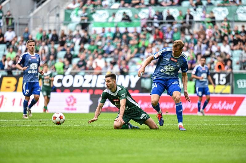 Football. Betclic 1 Liga. Slask Wroclaw - Ruch Chorzow. 03.08.2025