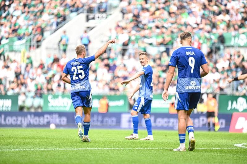 Football. Betclic 1 Liga. Slask Wroclaw - Ruch Chorzow. 03.08.2025