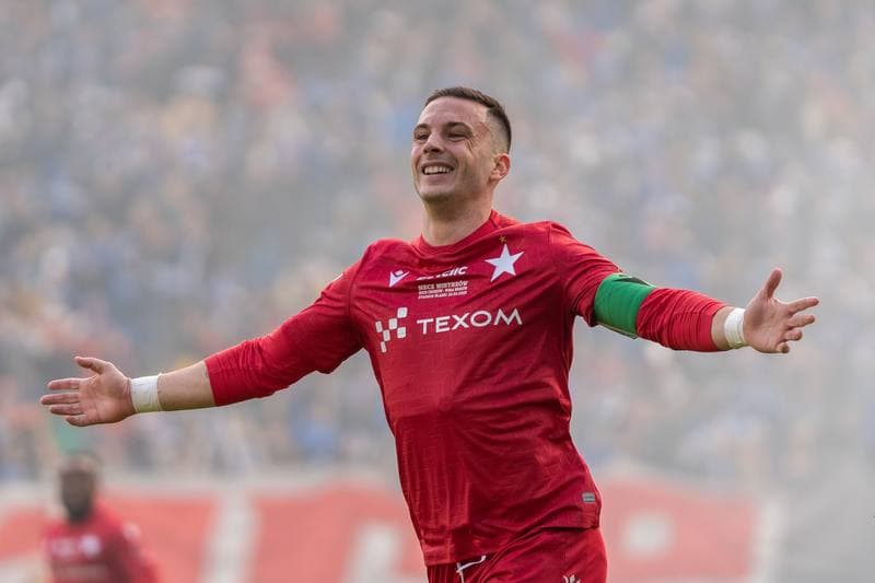 Football. Betlic 1 Liga. Ruch Chorzow - Wisla Krakow. 22.02.2025