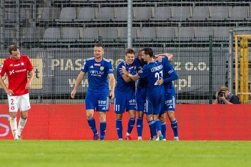 Football. Betclic 1 Liga. Miedz Legnica - Wisla Krakow. 29.08.2025