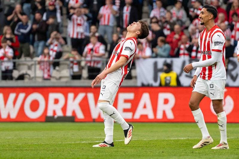 Football. PKO BP Ekstraklasa. Cracovia - Puszcza Niepolomice. 29.03.2025
