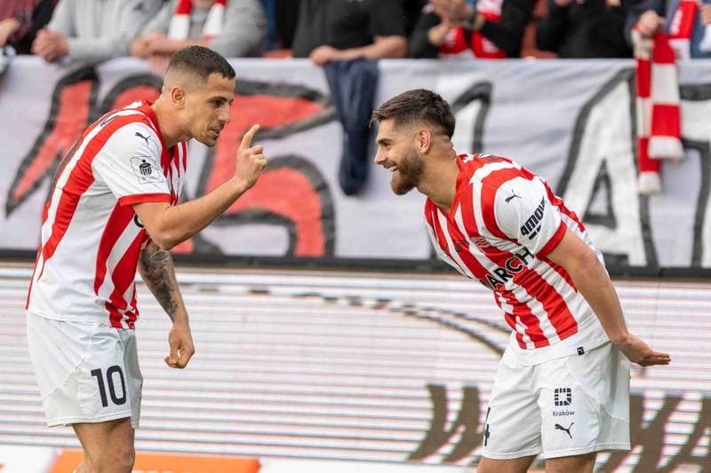 Football. PKO BP Ekstraklasa. Cracovia - Puszcza Niepolomice. 29.03.2025
