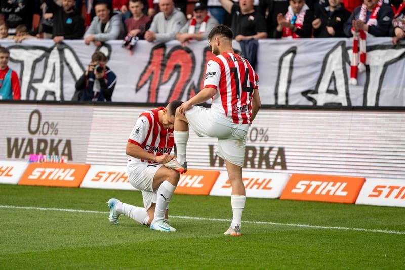Football. PKO BP Ekstraklasa. Cracovia - Puszcza Niepolomice. 29.03.2025