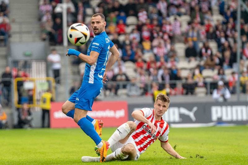 Football. PKO BP Ekstraklasa. Cracovia - Puszcza Niepolomice. 29.03.2025
