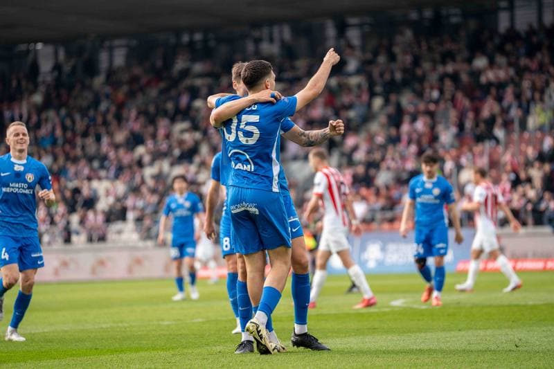 Football. PKO BP Ekstraklasa. Cracovia - Puszcza Niepolomice. 29.03.2025