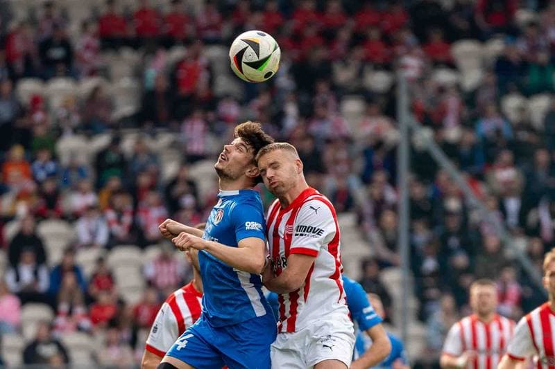 Football. PKO BP Ekstraklasa. Cracovia - Puszcza Niepolomice. 29.03.2025