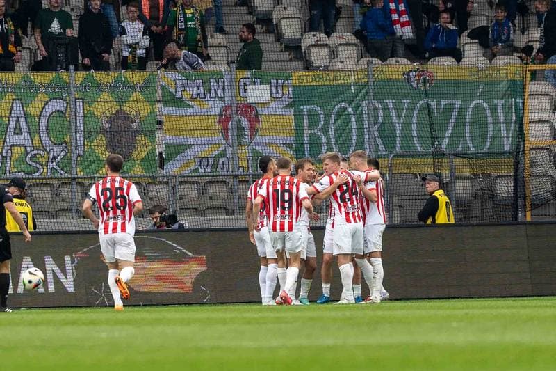 Football. PKO BP Ekstraklasa. Cracovia - Puszcza Niepolomice. 29.03.2025