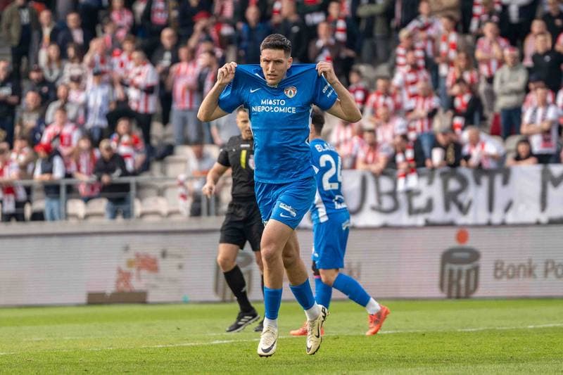 Football. PKO BP Ekstraklasa. Cracovia - Puszcza Niepolomice. 29.03.2025