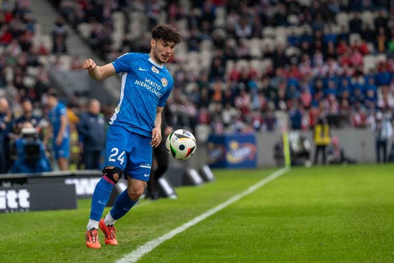 Football. PKO BP Ekstraklasa. Cracovia - Puszcza Niepolomice. 29.03.2025