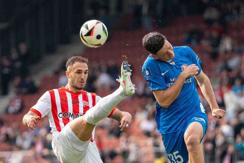 Football. PKO BP Ekstraklasa. Cracovia - Puszcza Niepolomice. 29.03.2025