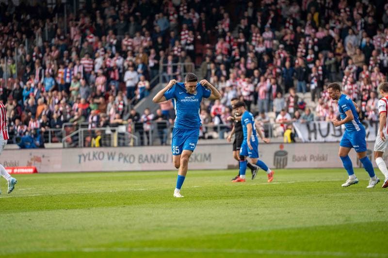 Football. PKO BP Ekstraklasa. Cracovia - Puszcza Niepolomice. 29.03.2025