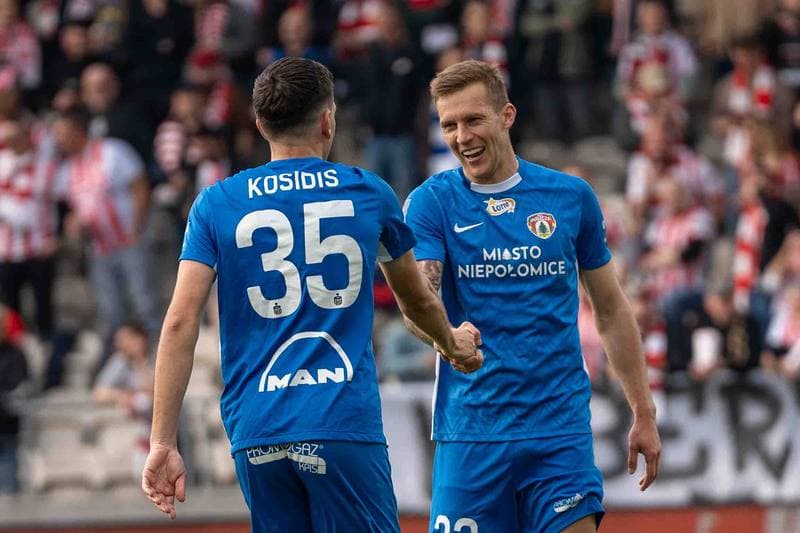 Football. PKO BP Ekstraklasa. Cracovia - Puszcza Niepolomice. 29.03.2025