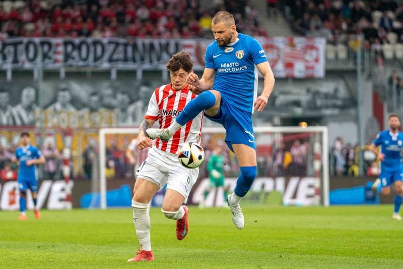 Football. PKO BP Ekstraklasa. Cracovia - Puszcza Niepolomice. 29.03.2025