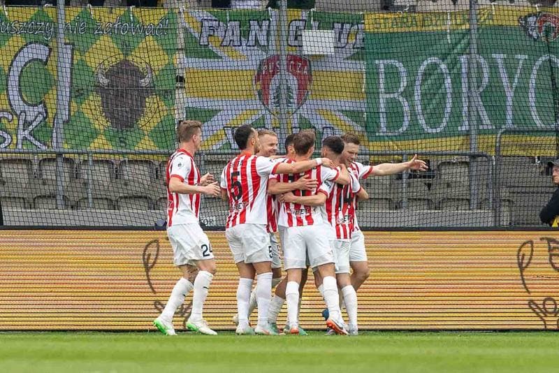 Football. PKO BP Ekstraklasa. Cracovia - Puszcza Niepolomice. 29.03.2025