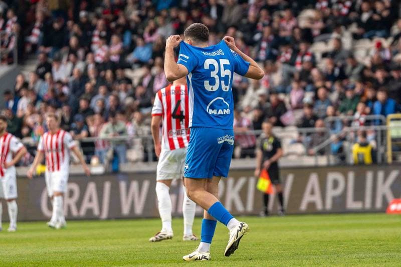 Football. PKO BP Ekstraklasa. Cracovia - Puszcza Niepolomice. 29.03.2025