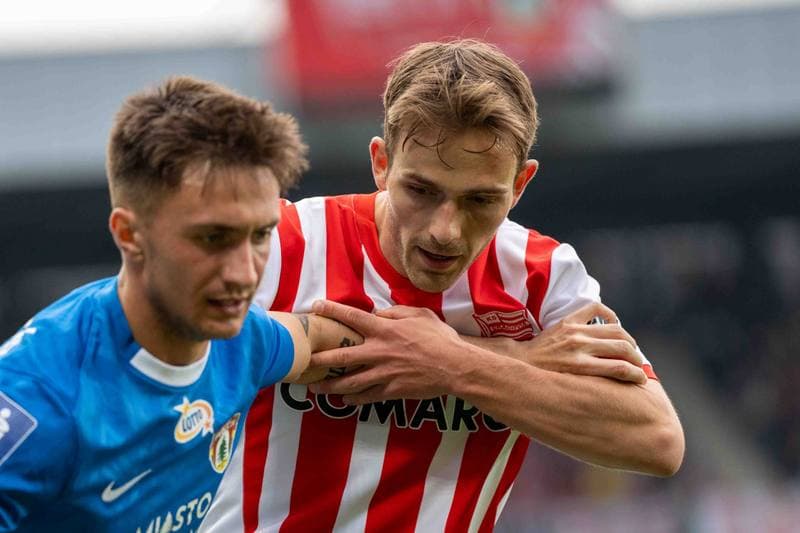 Football. PKO BP Ekstraklasa. Cracovia - Puszcza Niepolomice. 29.03.2025
