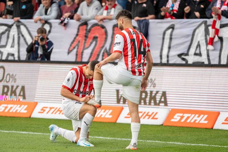 Football. PKO BP Ekstraklasa. Cracovia - Puszcza Niepolomice. 29.03.2025