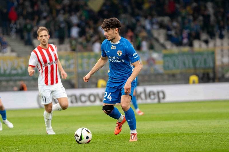Football. PKO BP Ekstraklasa. Cracovia - Puszcza Niepolomice. 29.03.2025