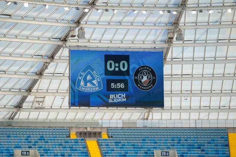 Football. Betlic 1 Liga. Ruch Chorzow - Polonia Warszawa. 25.05.2025