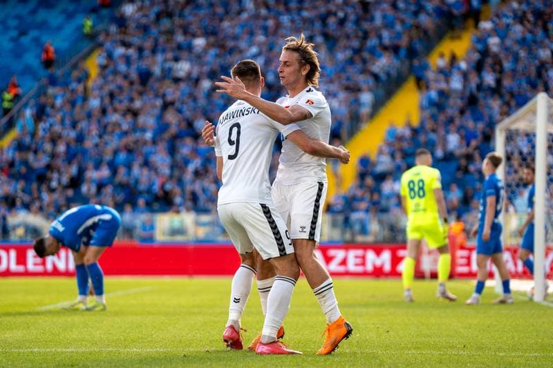 Football. Betlic 1 Liga. Ruch Chorzow - Polonia Warszawa. 25.05.2025