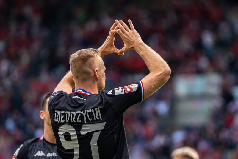 Football. Betlic 1 Liga. Wisla Krakow - Slask Wroclaw. 24.08.2025