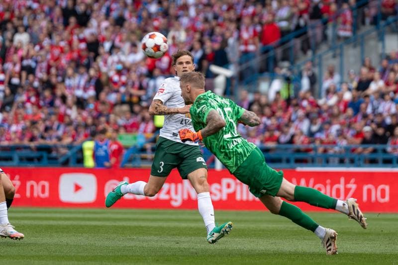 Football. Betlic 1 Liga. Wisla Krakow - Slask Wroclaw. 24.08.2025
