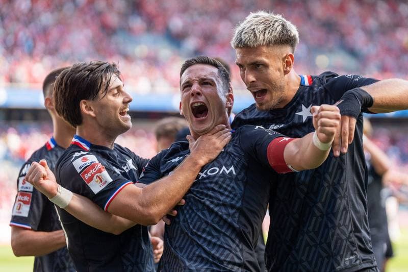 Football. Betlic 1 Liga. Wisla Krakow - Slask Wroclaw. 24.08.2025