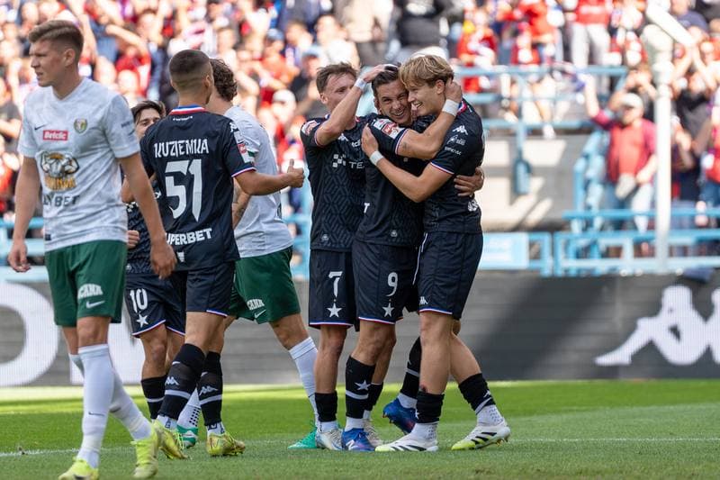 Football. Betlic 1 Liga. Wisla Krakow - Slask Wroclaw. 24.08.2025