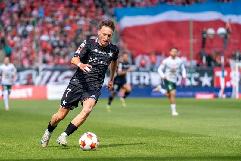 Football. Betlic 1 Liga. Wisla Krakow - Slask Wroclaw. 24.08.2025