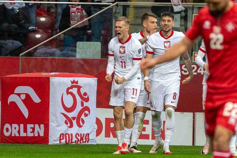 Football. World Cup Qualifiers. Poland - Lithuania. 21.03.2025