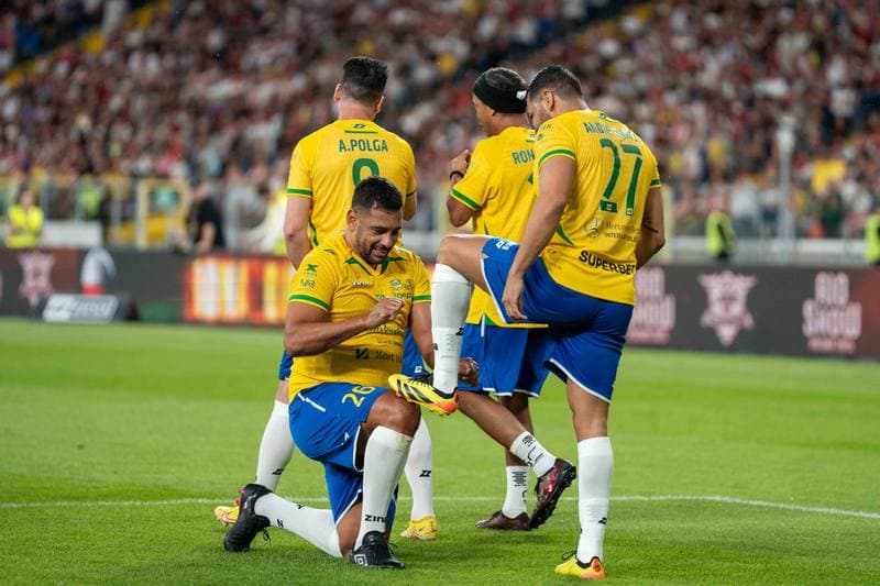Football. Friendly Match. Poland Legends - Brazil Legends. 21.06.2025